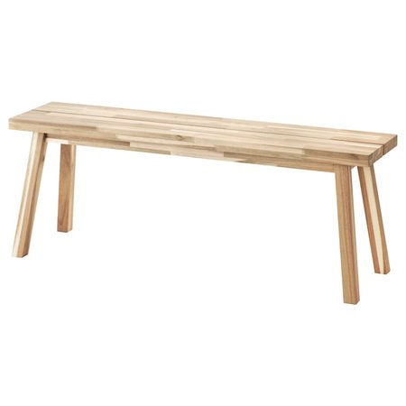 SKOGSTA Bench - acacia - IKEA
