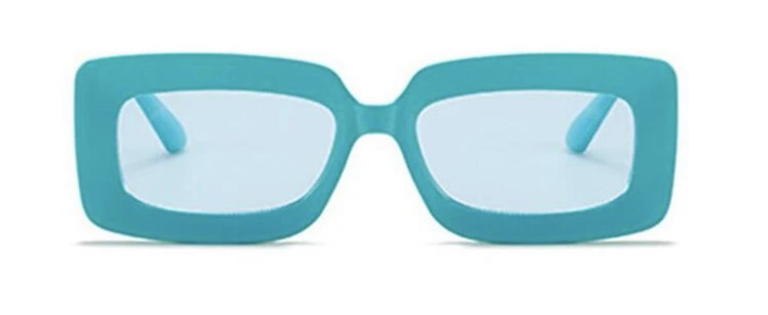 aqua square glasses