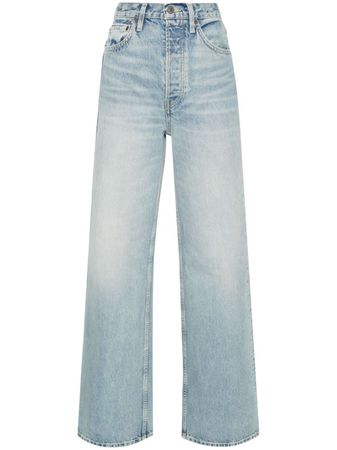 RE/DONE Weite High-Rise-Jeans - Farfetch