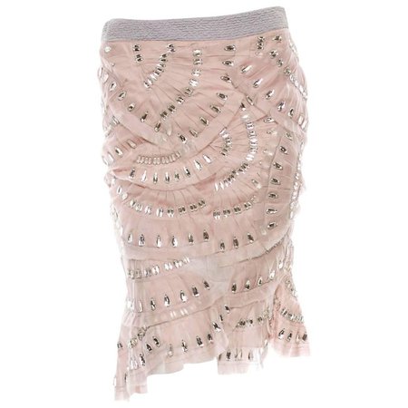 Tom Ford for Gucci Crystal Embellished Skirt, S/S 2004 For Sale at 1stdibs