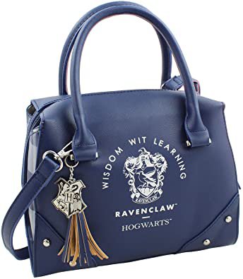 Amazon.com: Harry Potter Purse Designer Handbag Hogwarts Houses Womens Top Handle Shoulder Satchel Bag Ravenclaw: Shoes
