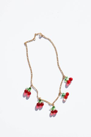 Total Cherry Necklace - Cherry - Lisa Says Gah