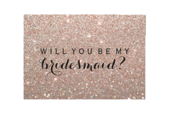 bridesmaid proposal