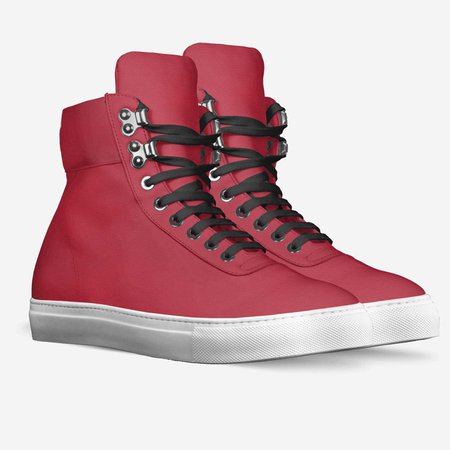 Deku's red sneakers