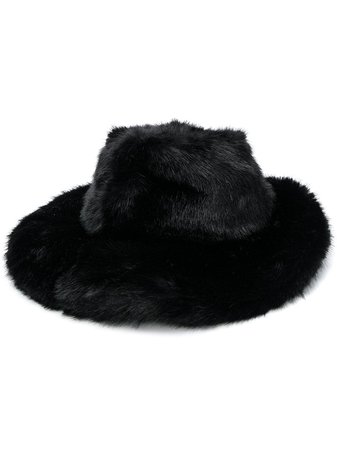 Black Tom Ford Wide Brim Hat | Farfetch.com