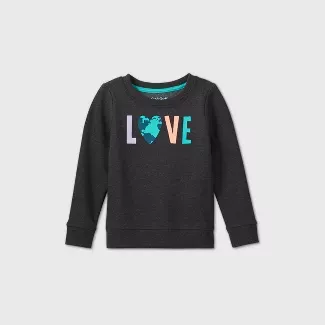 Toddler Girls' Fleece Pullover Sweatshirt - Cat & Jack™ : Target