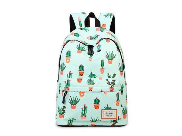 Waterproof Fashion Casual Backpack for Teen Girls College School Backpack Women Cactus Pattern Print Backpack Purse - Newegg.com