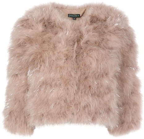 faux-fur cropped jacket