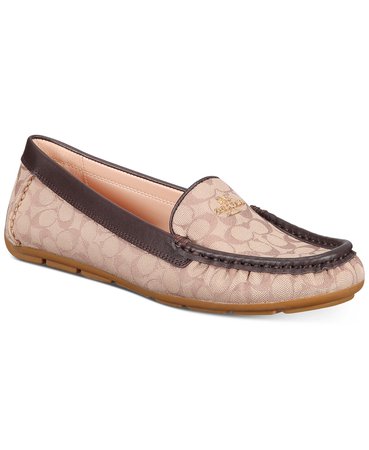 COACH Women's Marley Driver Loafers & Reviews - Flats - Shoes - Macy's rose