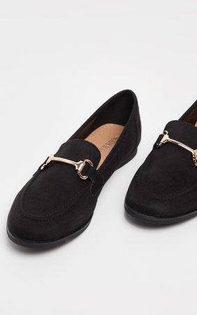 Black Loafer | Shoes | PrettyLittleThing