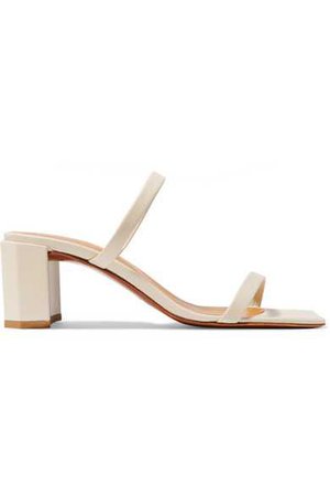 BY FAR | Tanya leather sandals | NET-A-PORTER.COM