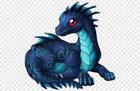 dark blue dragon