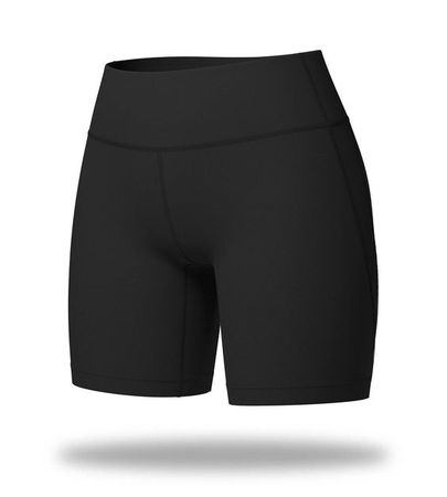 January Jones Bike Shorts, Small / BLACK