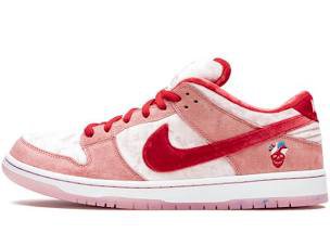Pink and Red Valentines Low Jordan 1
