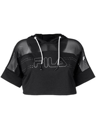 Fila nylon crop-top $58 - Shop SS19 Online - Fast Delivery, Price