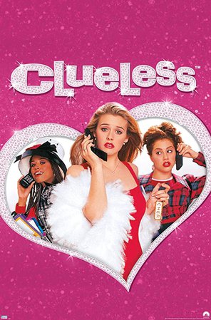 Amazon.com: Trends International Clueless - Pink Wall Poster, 22.375" x 34", Unframed Version: Posters & Prints