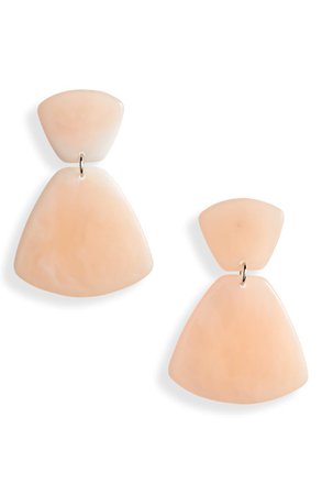 Shashi Rose Lucite Drop Earrings | Nordstrom