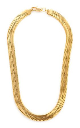 Gold-Tone Brass Collar Necklace By Fallon | Moda Operandi