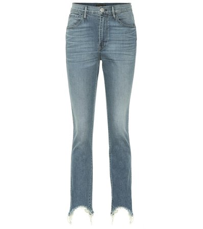 W3 Authentic cropped straight jeans