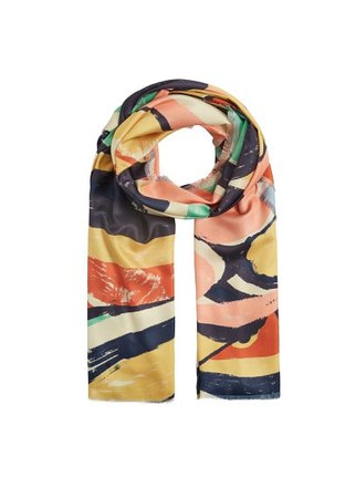 Violeta BY MANGO Multicolor print scarf