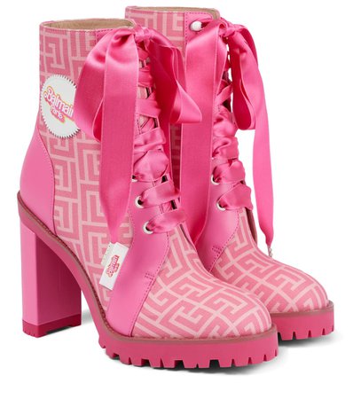 BALMAIN x Barbie ® Petra Ranger ankle boots