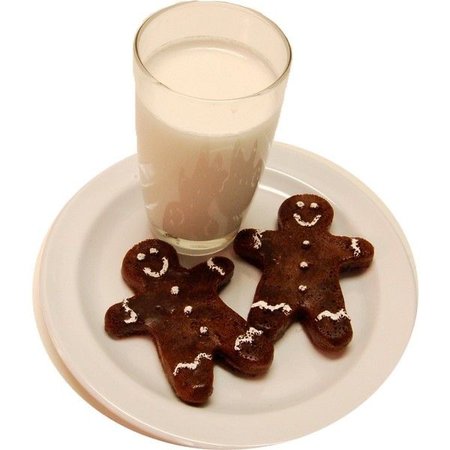 milk & gingerbread cookies