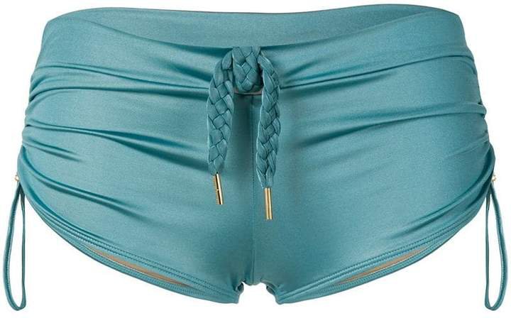 Holi Glamour drawstring bikini shorts
