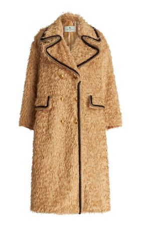 Double-Breasted Fur Coat By Etro | Moda Operandi
