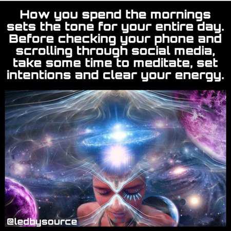 set your intentions