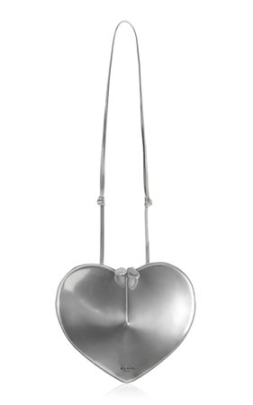 Le Coeur Metallic Leather Crossbody Bag By Alaïa | Moda Operandi