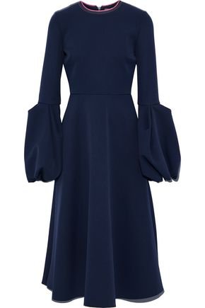 Draped cutout silk-crepe midi dress | ROKSANDA | Sale up to 70% off | THE OUTNET