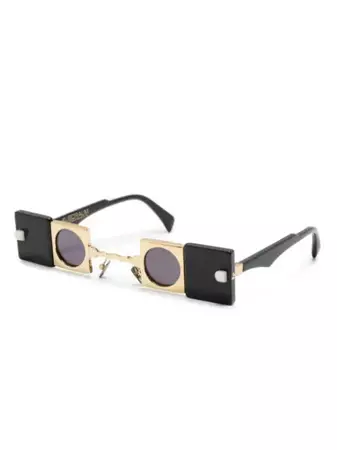 Kuboraum Q50 geometric-frame Sunglasses - Farfetch
