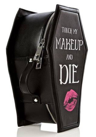 Current Mood Coffin Cosmetic Case | Dolls Kill
