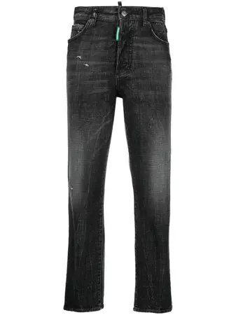 Dsquared2 Cropped straight-leg Jeans - Farfetch