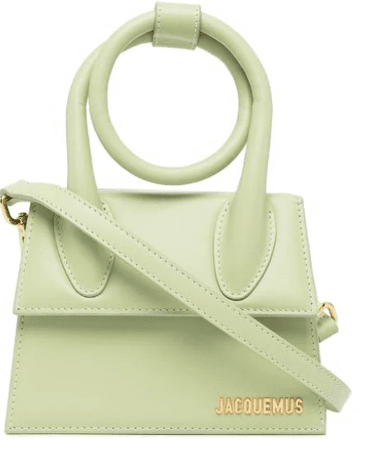 sage green jacqquemus bag