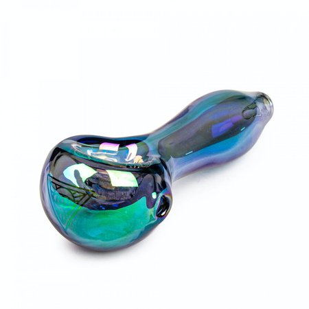 Red Eye - 4" Terminator Spoon Pipe+Screen - Green | The Hunny Pot Cannabis Co. (495 Welland Ave, St. Catherines) St. Catharines ON | Dutchie