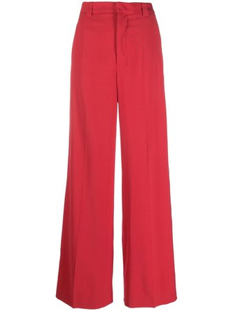 RED Valentino Tailored wide-leg Trousers - Farfetch