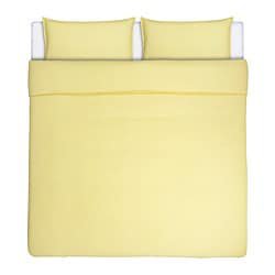 Ikea yellow bedding