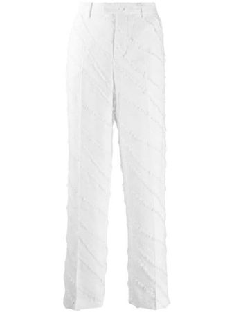 Zadig&Voltaire high-waisted Textured Trousers - Farfetch