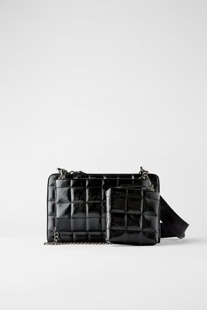 QUILTED TRIPLE CROSSBODY WALLET | ZARA United States