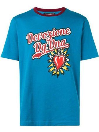 Dolce & Gabbana Heart Slogan T-shirt ($290)