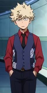 bakugou in suit - Google Search