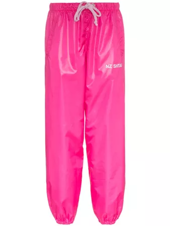 Natasha Zinko hot pink track pant trousers