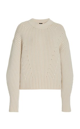 Oversized Striped Wool-Blend Sweater By Joseph | Moda Operandi