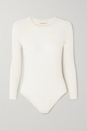 Pietra Cashmere-blend Bodysuit - Ivory