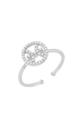 Mini Mini Jewels Halo Zodiac Sign Diamond Ring | Nordstrom