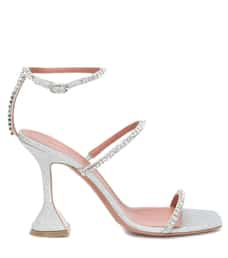 Gilda Crystal-Embellished Sandals - Amina Muaddi | Mytheresa