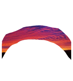 Sunset head band