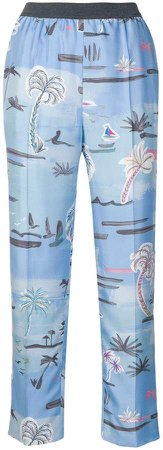 palm tree trousers