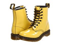 yellow boots